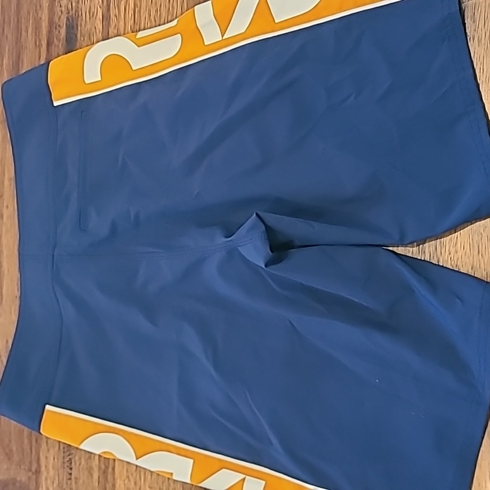 Oakley Swim Shorts Size Small Men's  19 Inch Boardshorts Blue - Picture 5 of 5